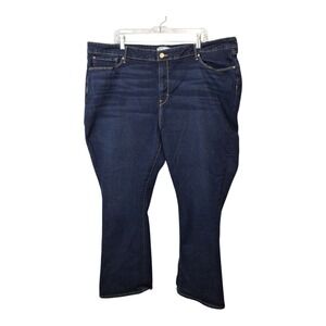 Signature Gold By Levi Strauss Womens Mid Rise Bootcut‎ Size 28M Dark Wash Denim